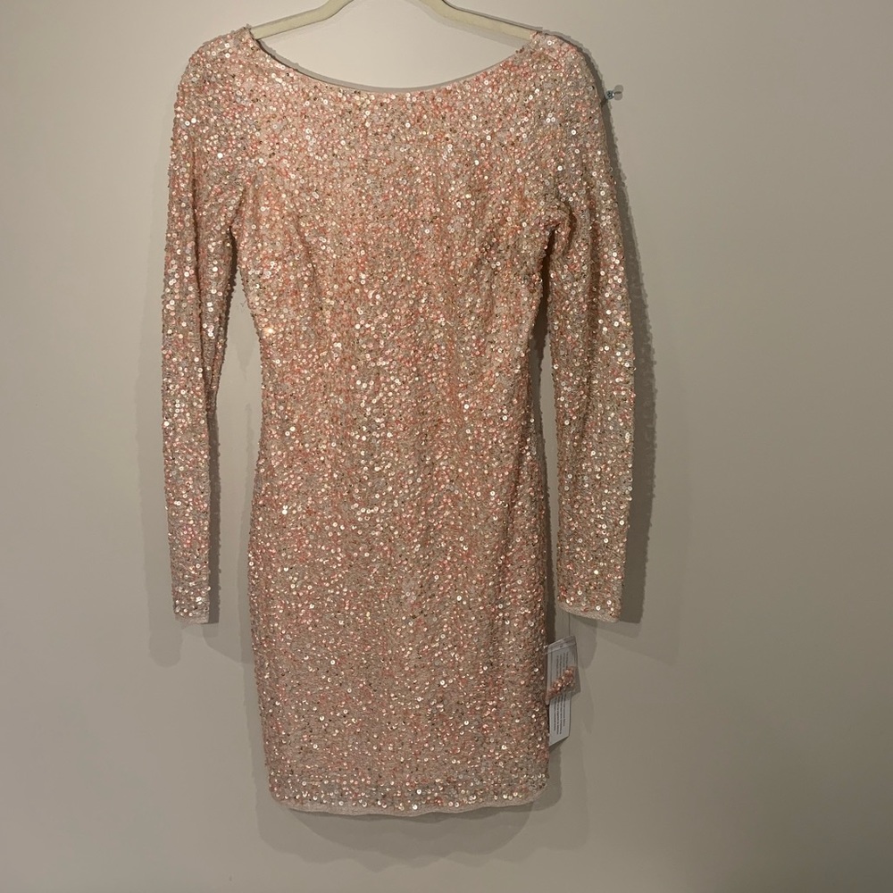 Aidan Mattox sequins dress